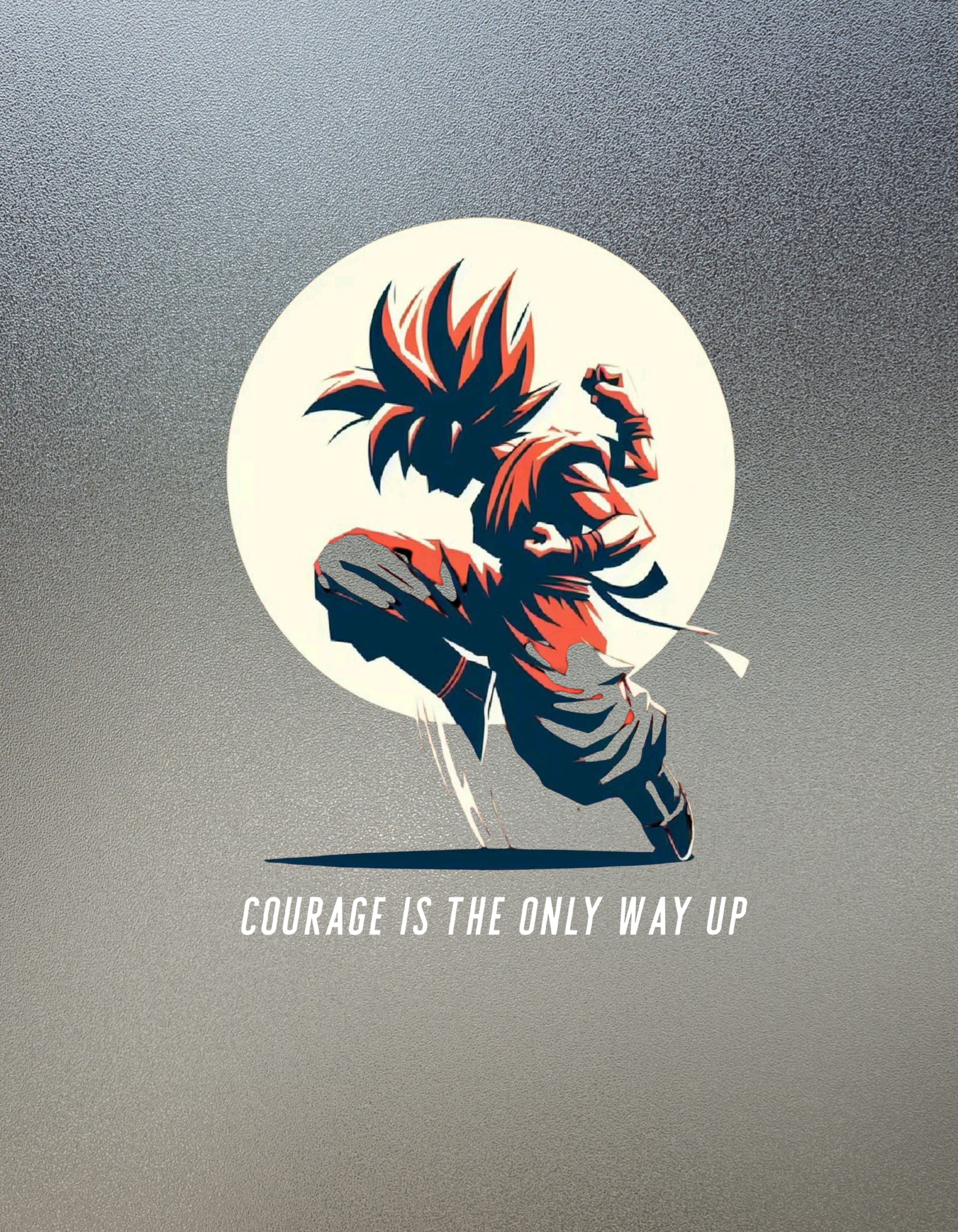 GOKU: COURAGE — CLASSIC CREW T-SHIRT