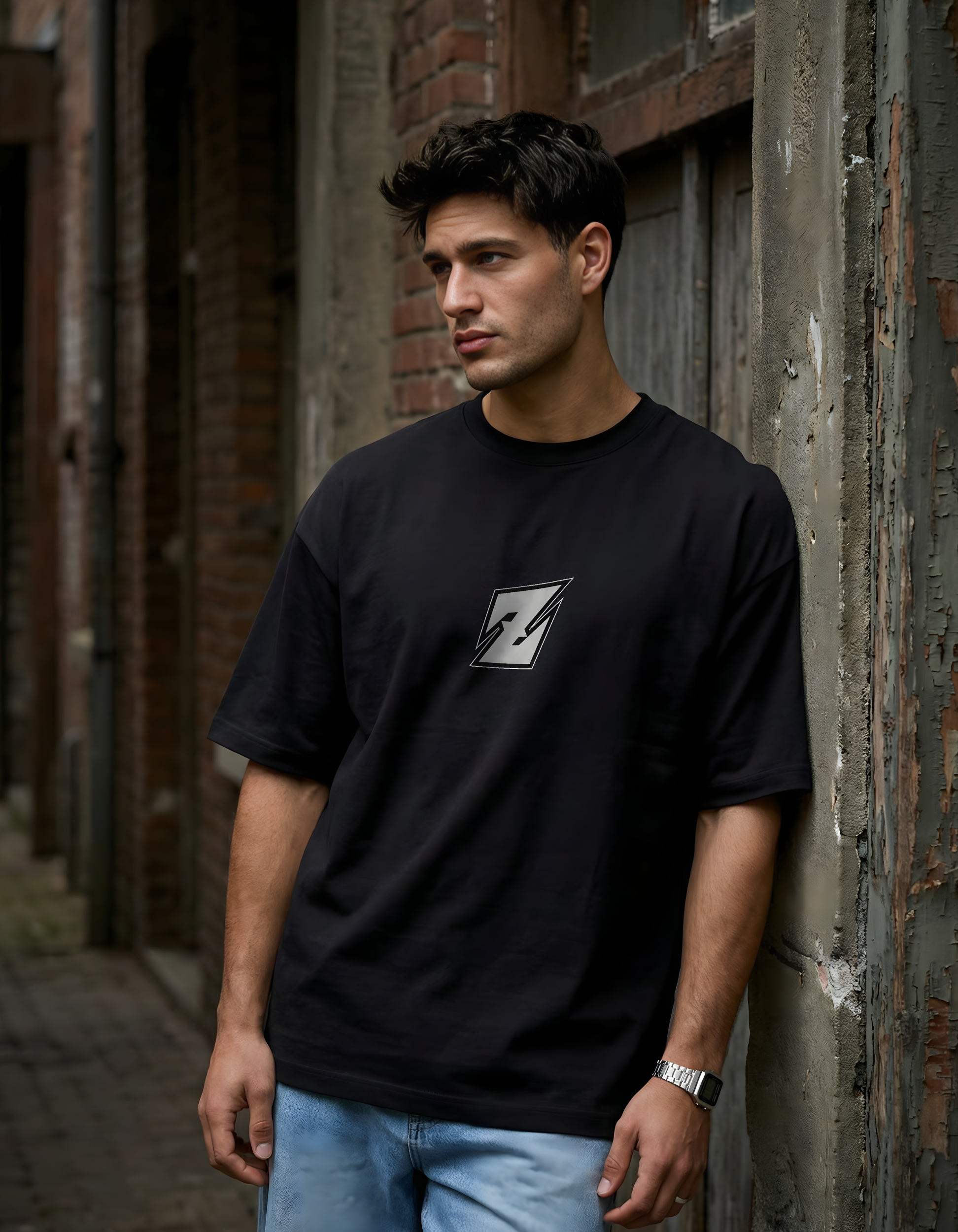 SON GOKU:HOPE- UNISEX TERRY OVERSIZED T-SHIRT