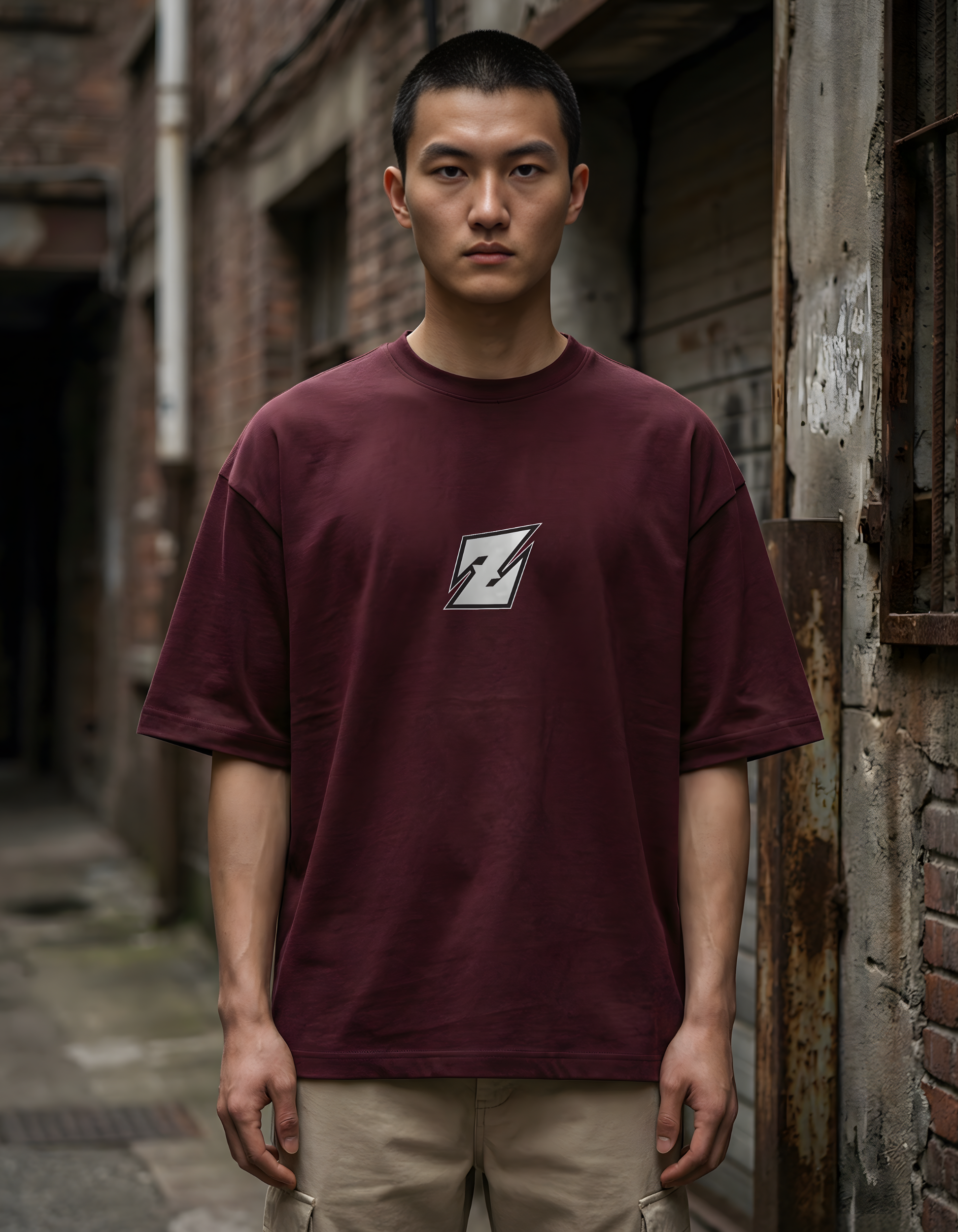 SON GOKU:HOPE- UNISEX TERRY OVERSIZED T-SHIRT