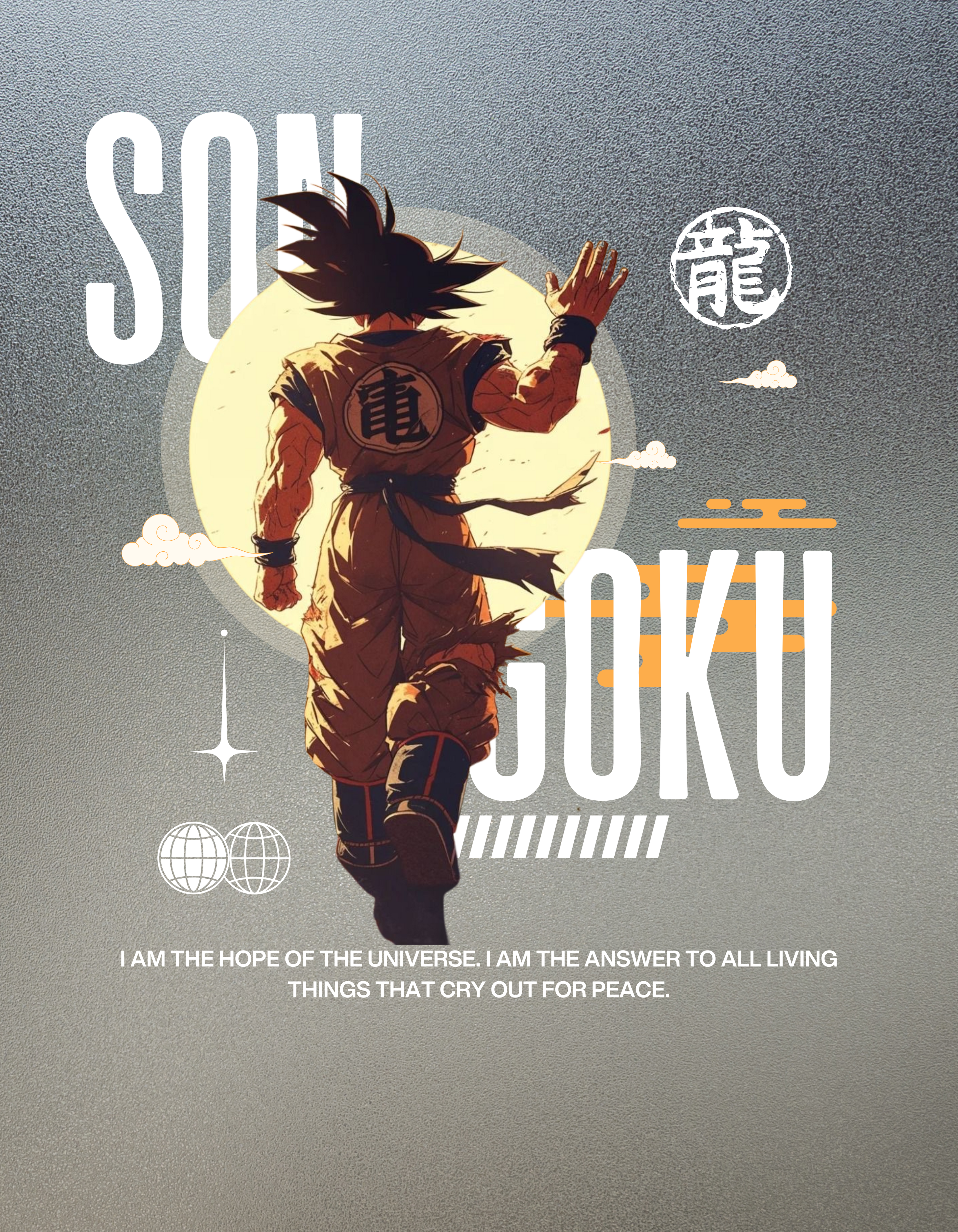 SON GOKU: HOPE — CLASSIC CREW T-SHIRT
