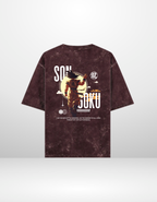 SON GOKU: HOPE — ACID WASH OVERSIZED T-SHIRT