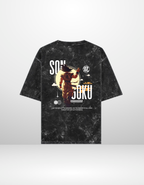 SON GOKU: HOPE — ACID WASH OVERSIZED T-SHIRT