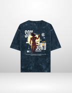 SON GOKU: HOPE — ACID WASH OVERSIZED T-SHIRT