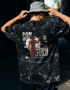 SON GOKU: HOPE — ACID WASH OVERSIZED T-SHIRT