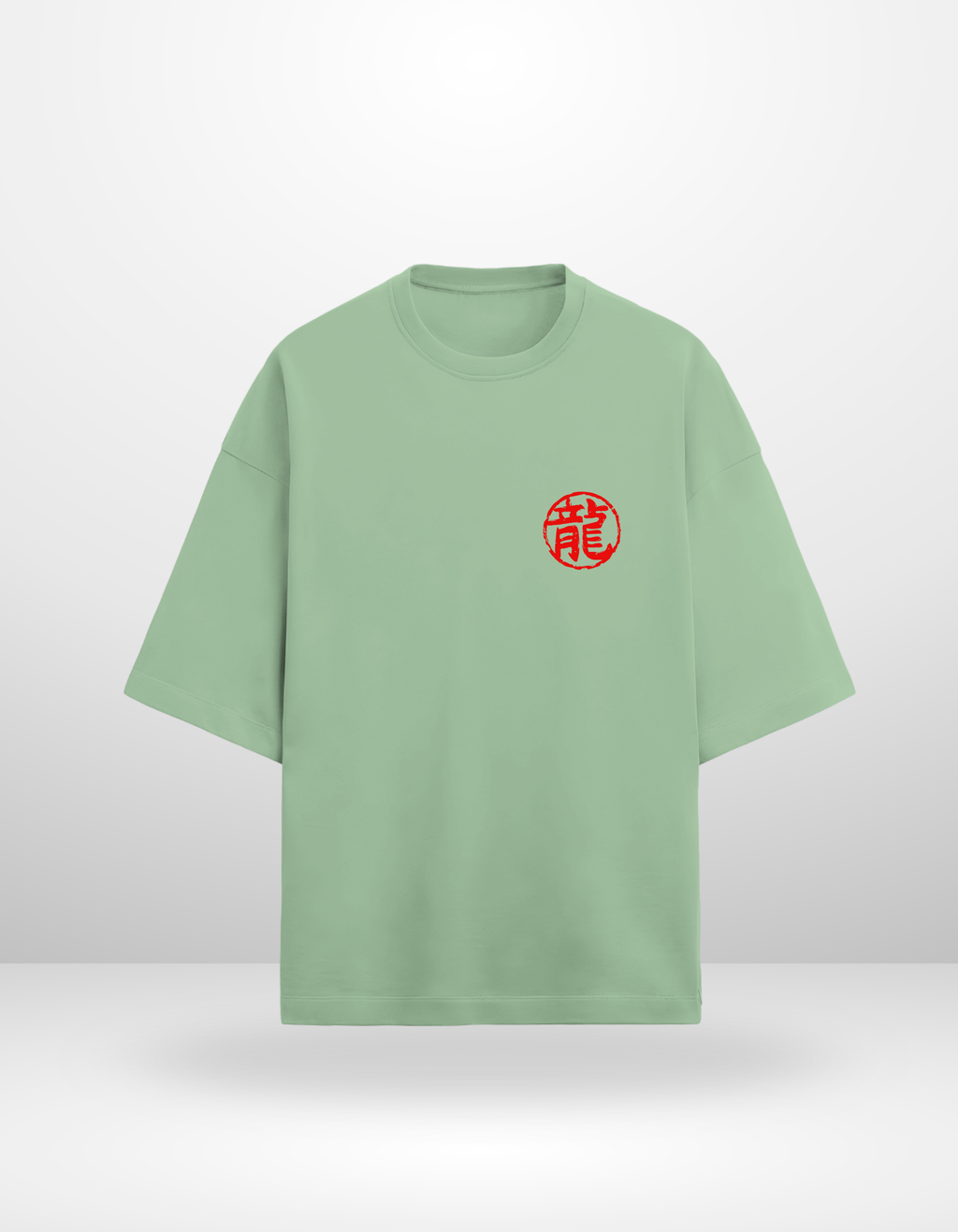 MASTER ROSHI- MENS TERRY OVERSIZED T-SHIRT