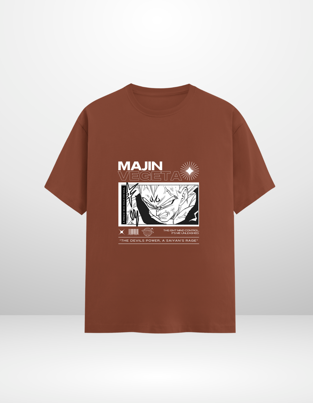 MAJIN VEGETA:RAGE UNLEASHED - CLASSIC CREW T-SHIRT