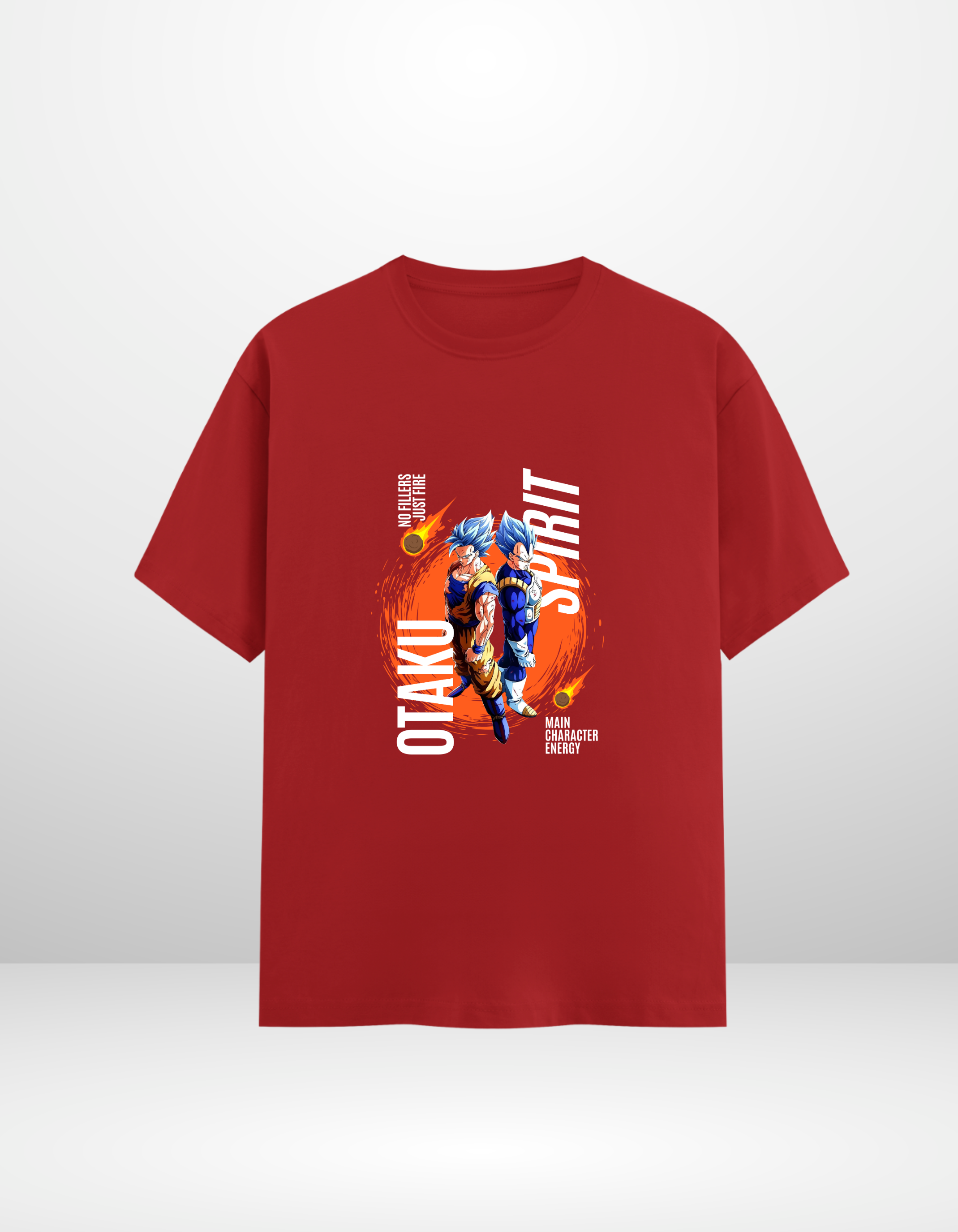 GOKU X VEGETA: OTAKU SPIRIT — CLASSIC CREW T-SHIRT