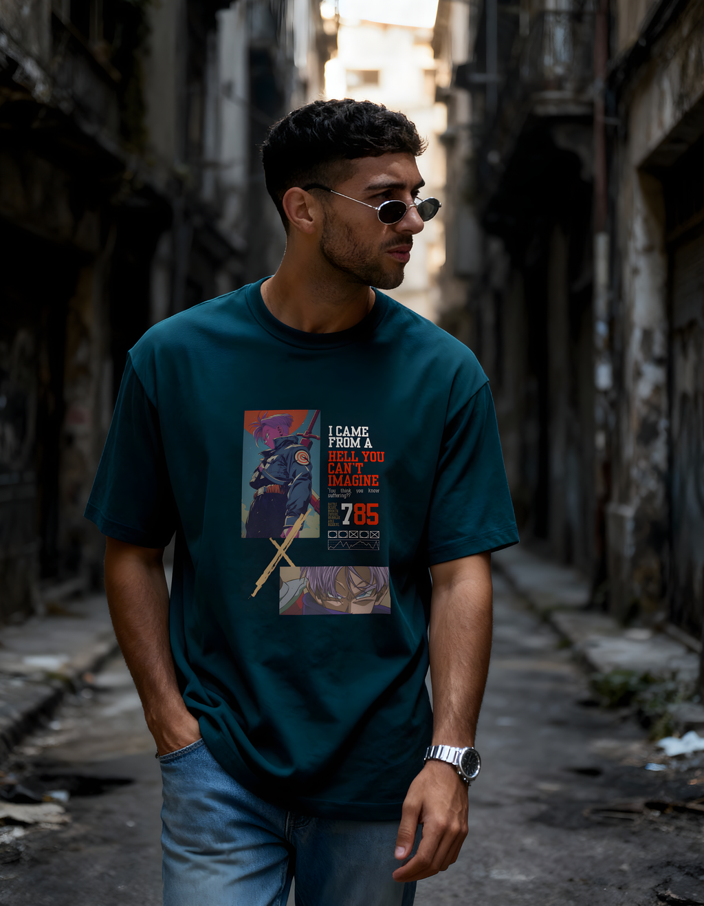 FUTURE TRUNKS: FROM HELL — CLASSIC CREW T-SHIRT