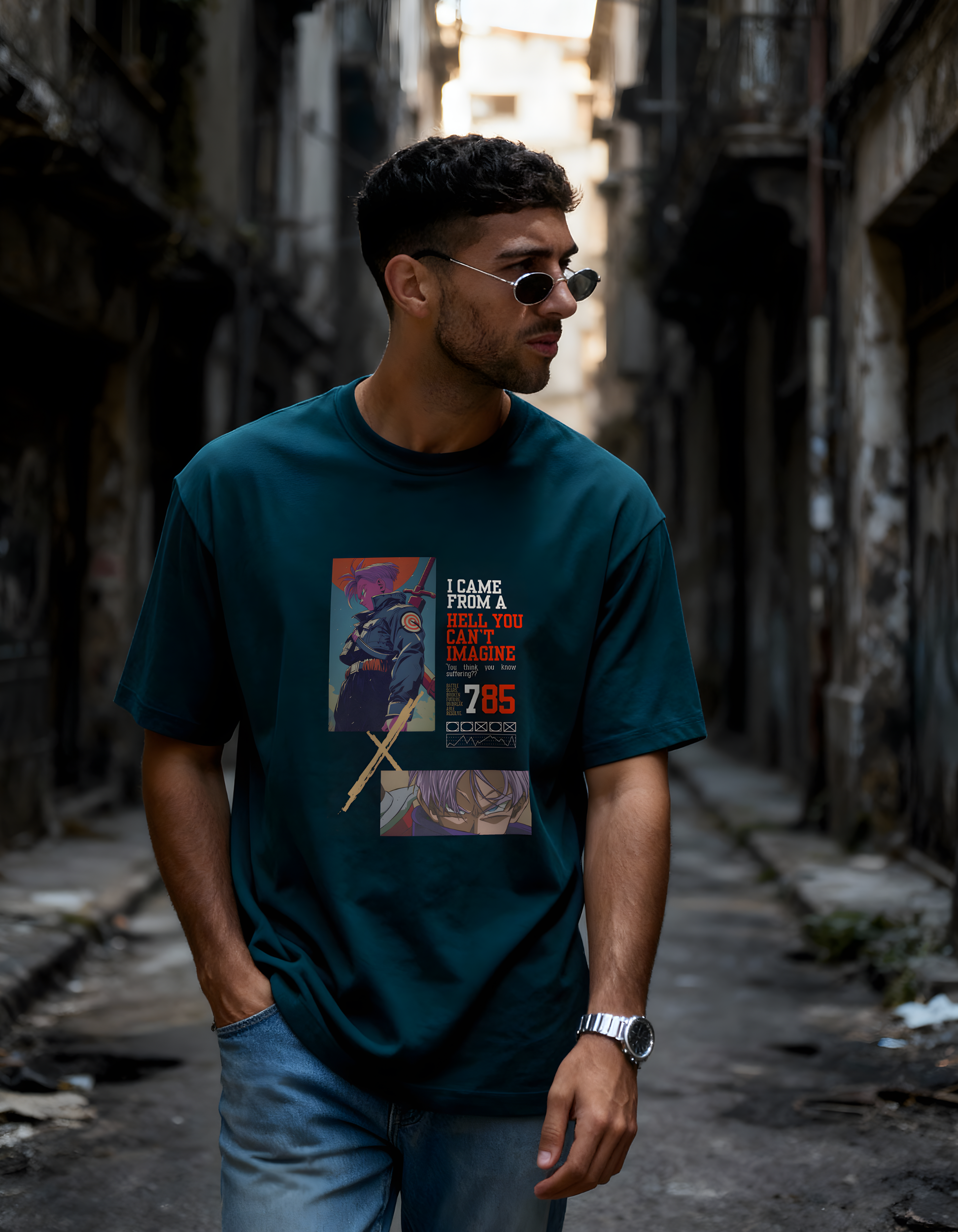 FUTURE TRUNKS: FROM HELL — CLASSIC CREW T-SHIRT