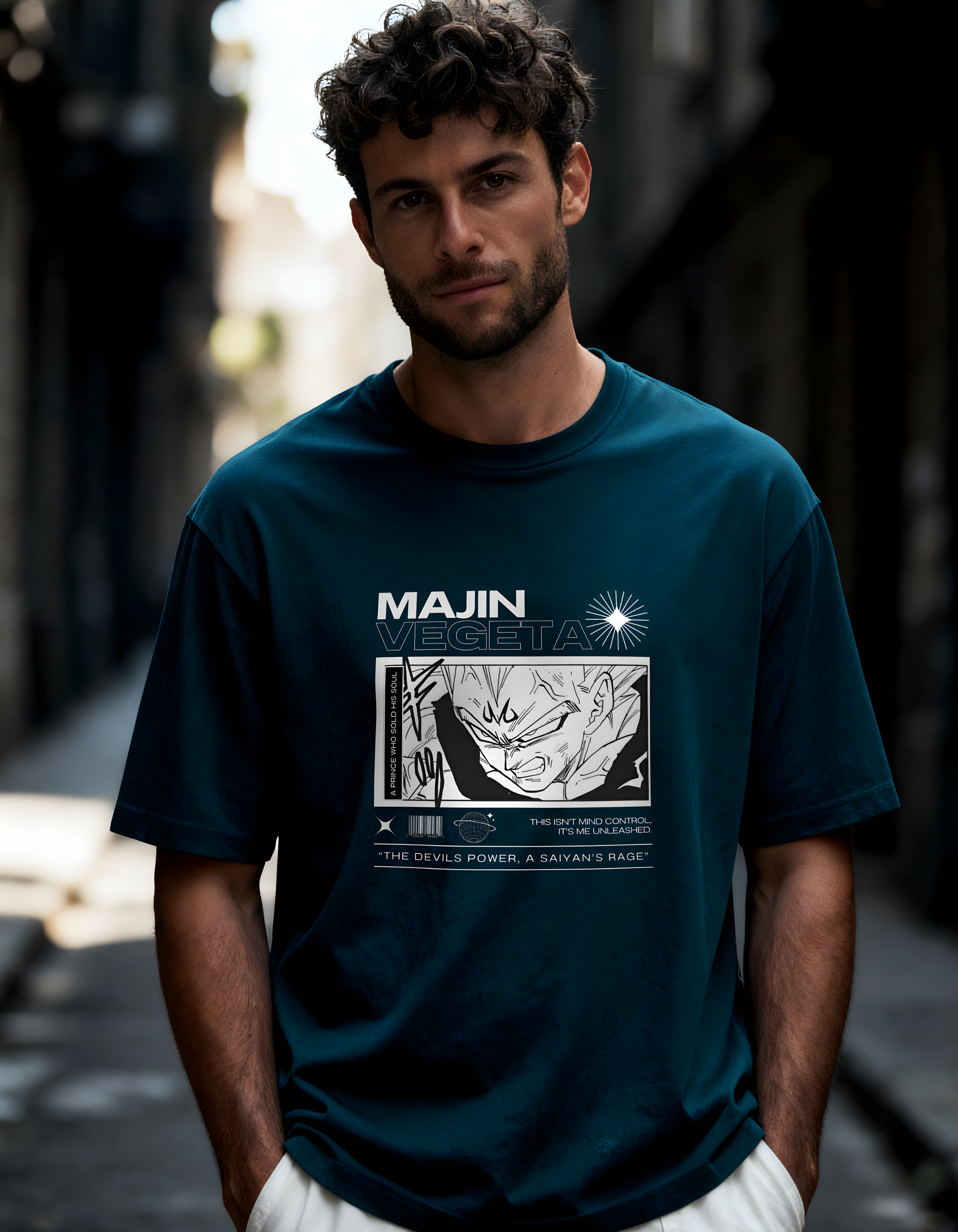 VEGETA: MAJIN — CLASSIC CREW T-SHIRT