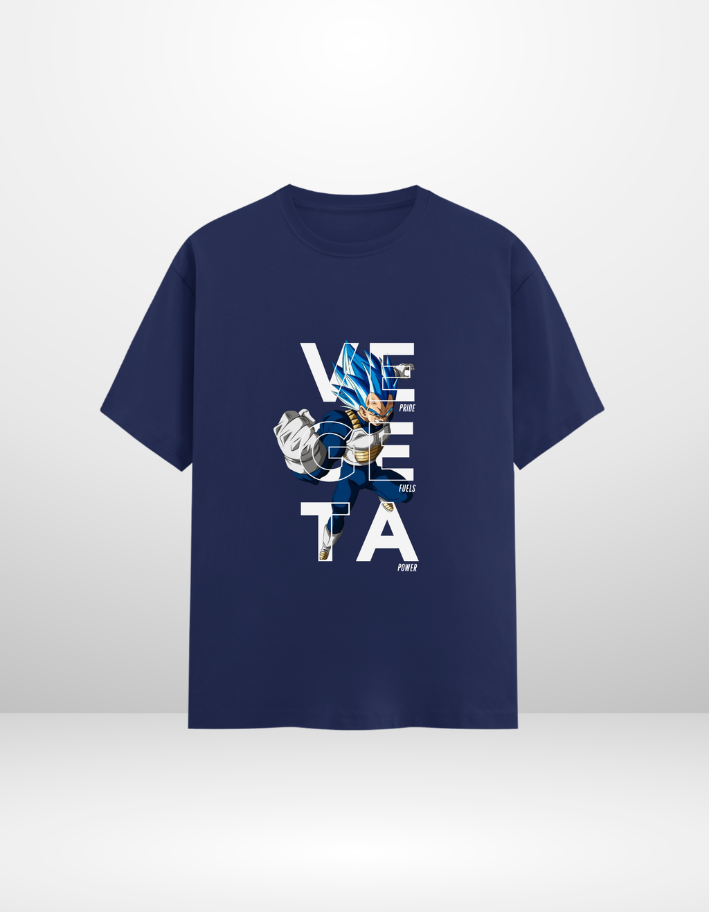 VEGETA: PRIDE FUELS POWER — CLASSIC CREW T-SHIRT