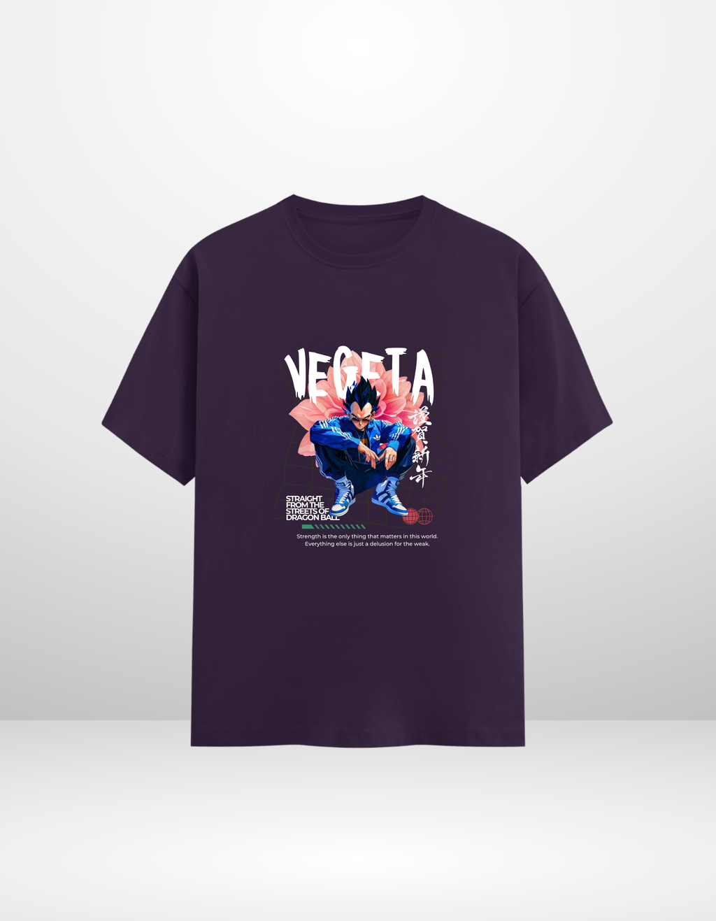 VEGETA: STRAIGHT FROM THE STREETS — CLASSIC CREW T-SHIRT
