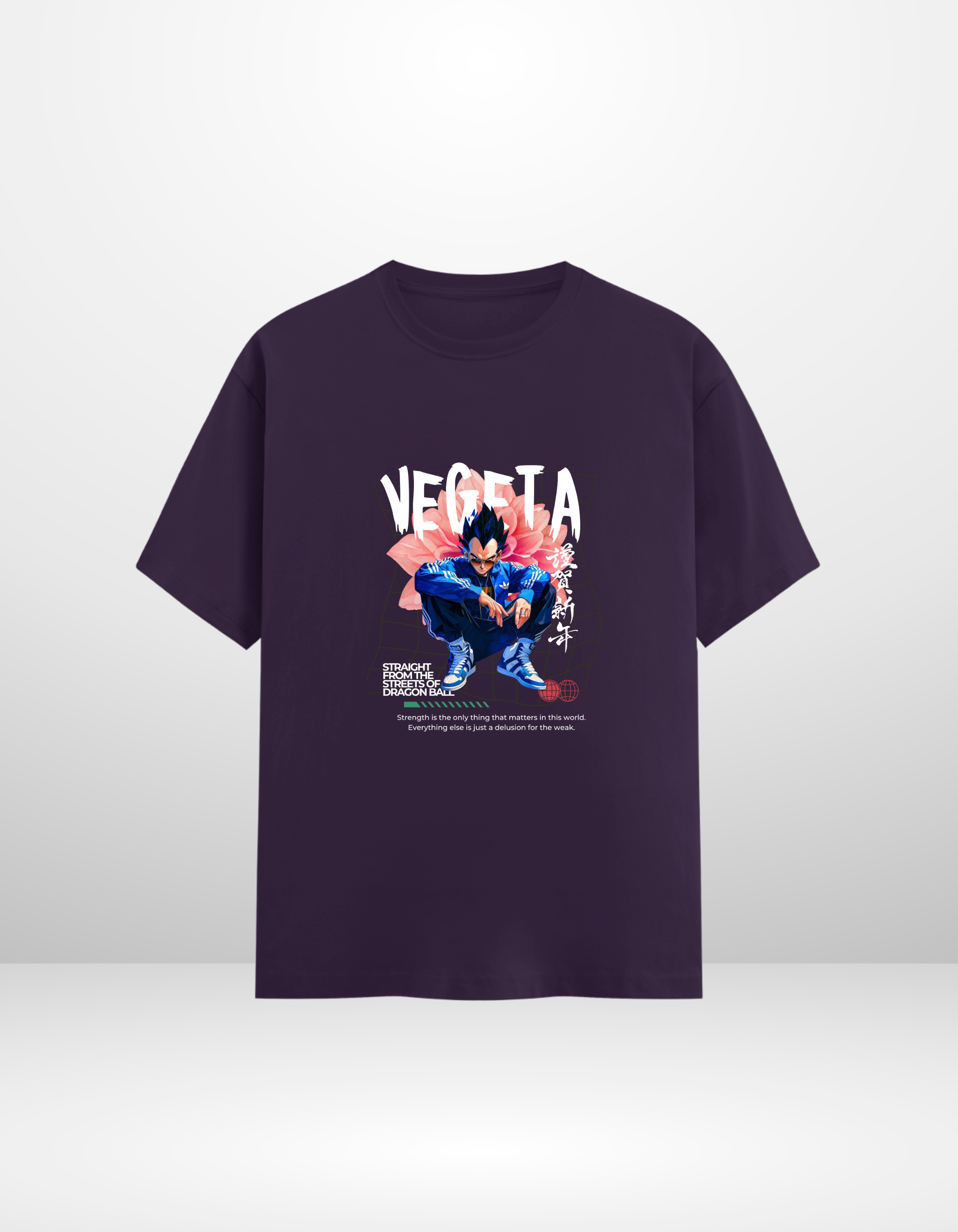 VEGETA: STRAIGHT FROM THE STREETS — CLASSIC CREW T-SHIRT