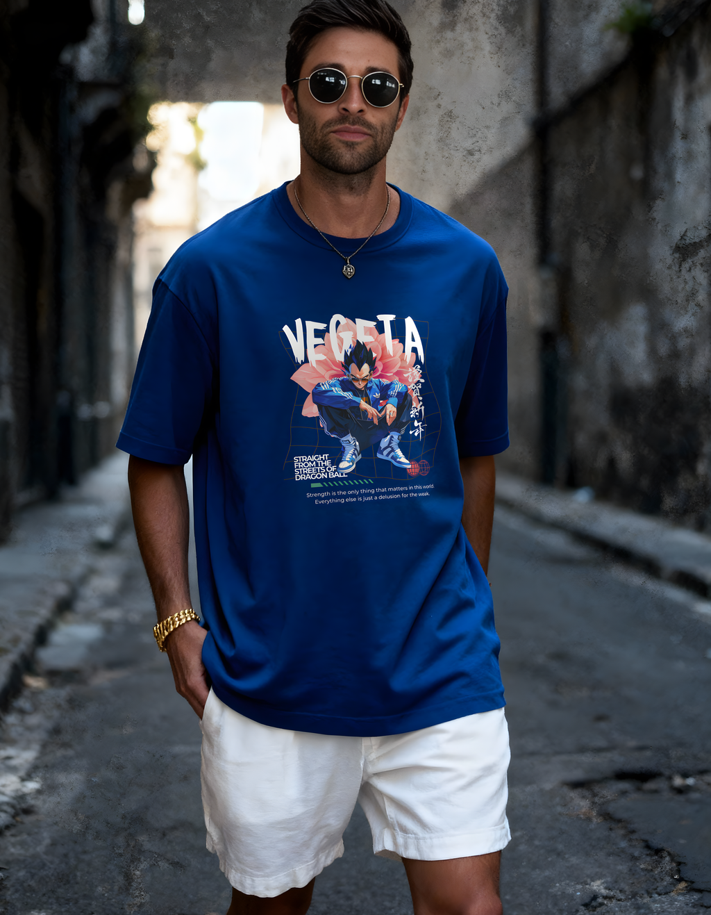 VEGETA: STRAIGHT FROM THE STREETS — CLASSIC CREW T-SHIRT