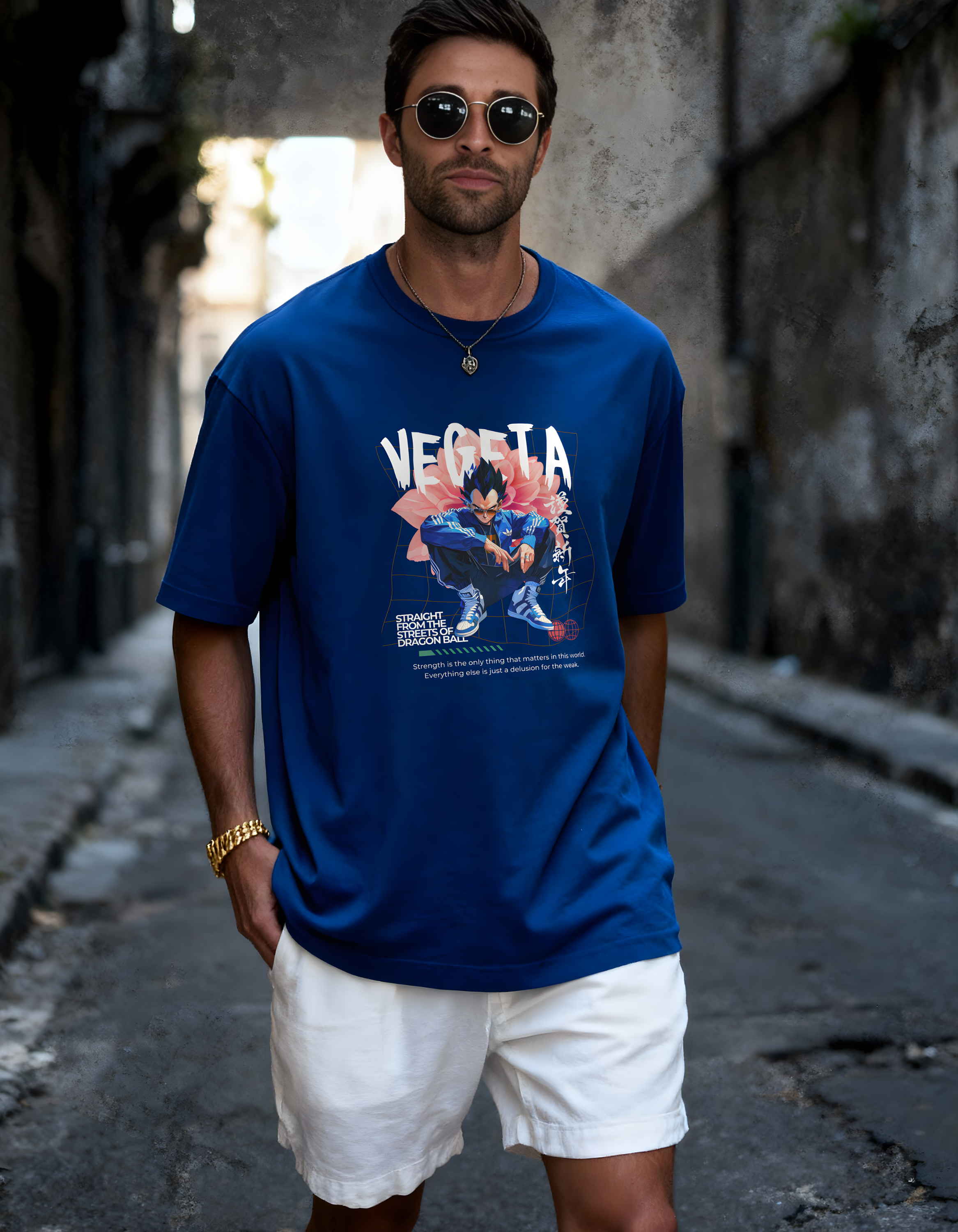VEGETA: STRAIGHT FROM THE STREETS — CLASSIC CREW T-SHIRT