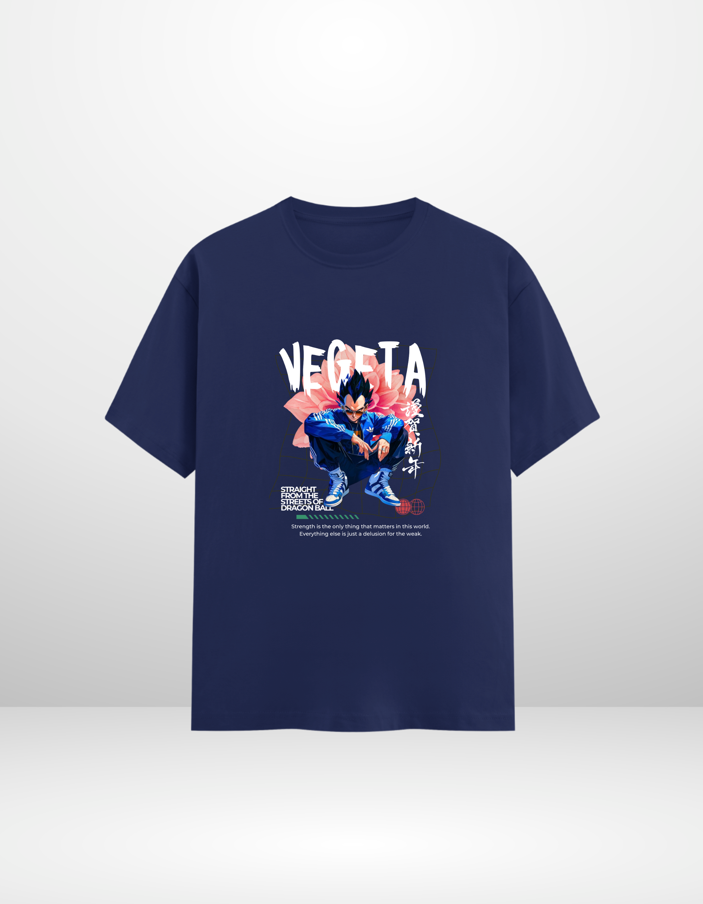 VEGETA: STRAIGHT FROM THE STREETS — CLASSIC CREW T-SHIRT