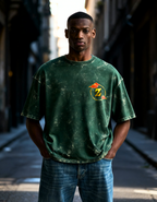 GOKU: FEAR NOTHING — ACID WASH OVERSIZED T-SHIRT