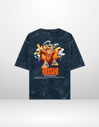 ROSHI: THE WISE MASTER — ACID WASH OVERSIZED T-SHIRT