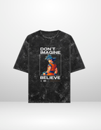 GOKU: BELIEVE — ACID WASH OVERSIZED T-SHIRT