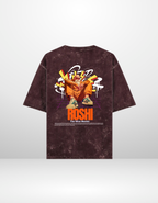 ROSHI: THE WISE MASTER — ACID WASH OVERSIZED T-SHIRT