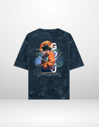 GOKU: FEAR NOTHING — ACID WASH OVERSIZED T-SHIRT