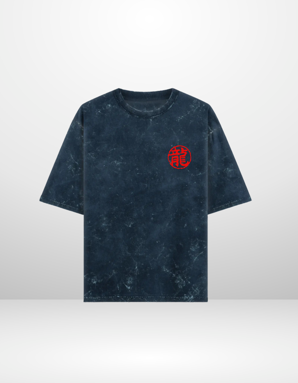 ROSHI: THE WISE MASTER — ACID WASH OVERSIZED T-SHIRT