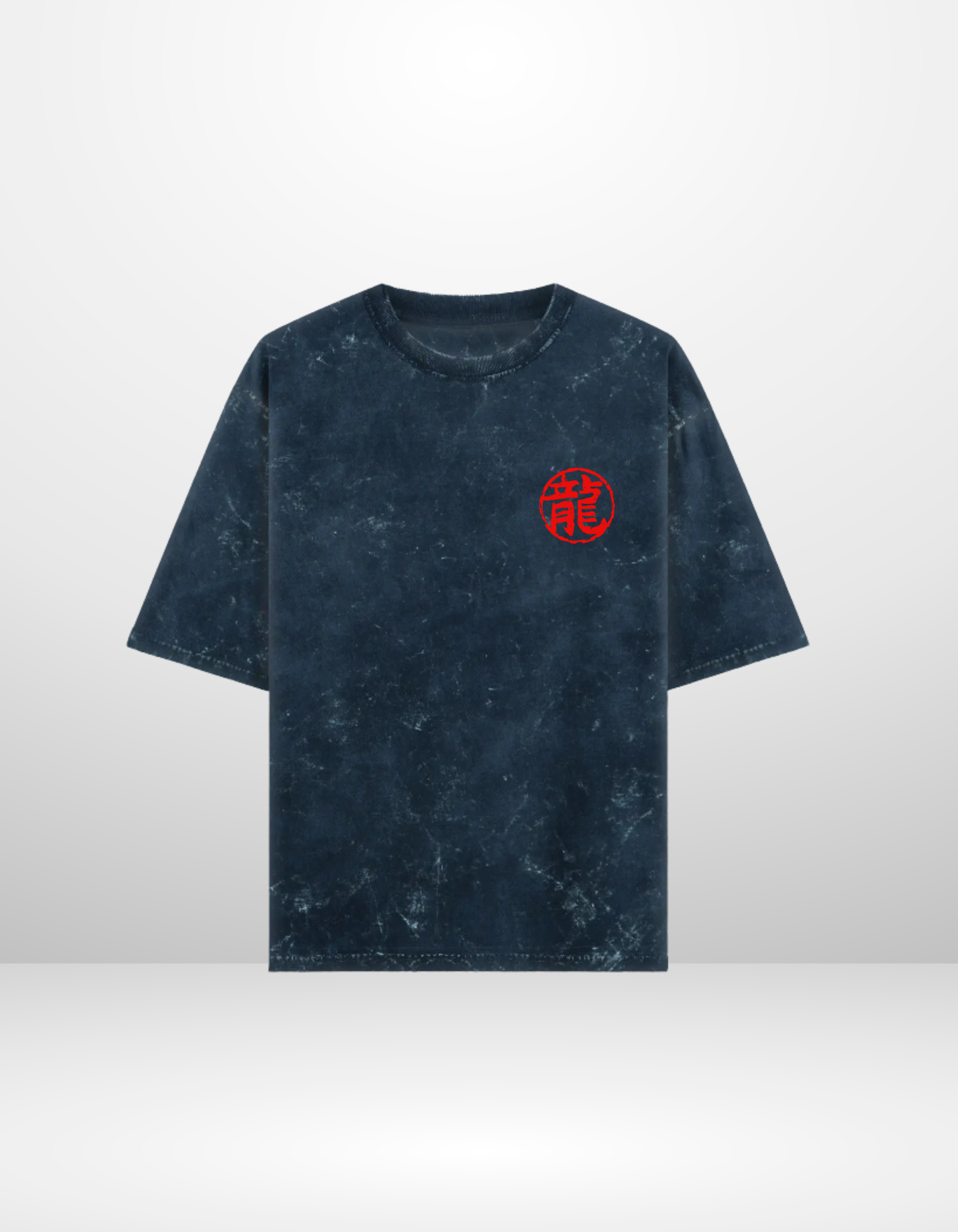 ROSHI: THE WISE MASTER — ACID WASH OVERSIZED T-SHIRT