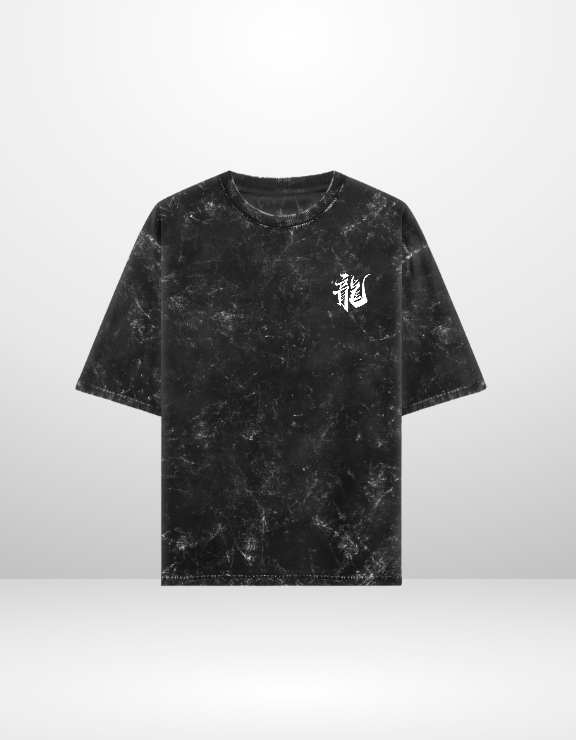 SUPER SAIYAN GOKU:IT’S OVER 9000- MENS ACID WASHED OVERSIZED T-SHIRT