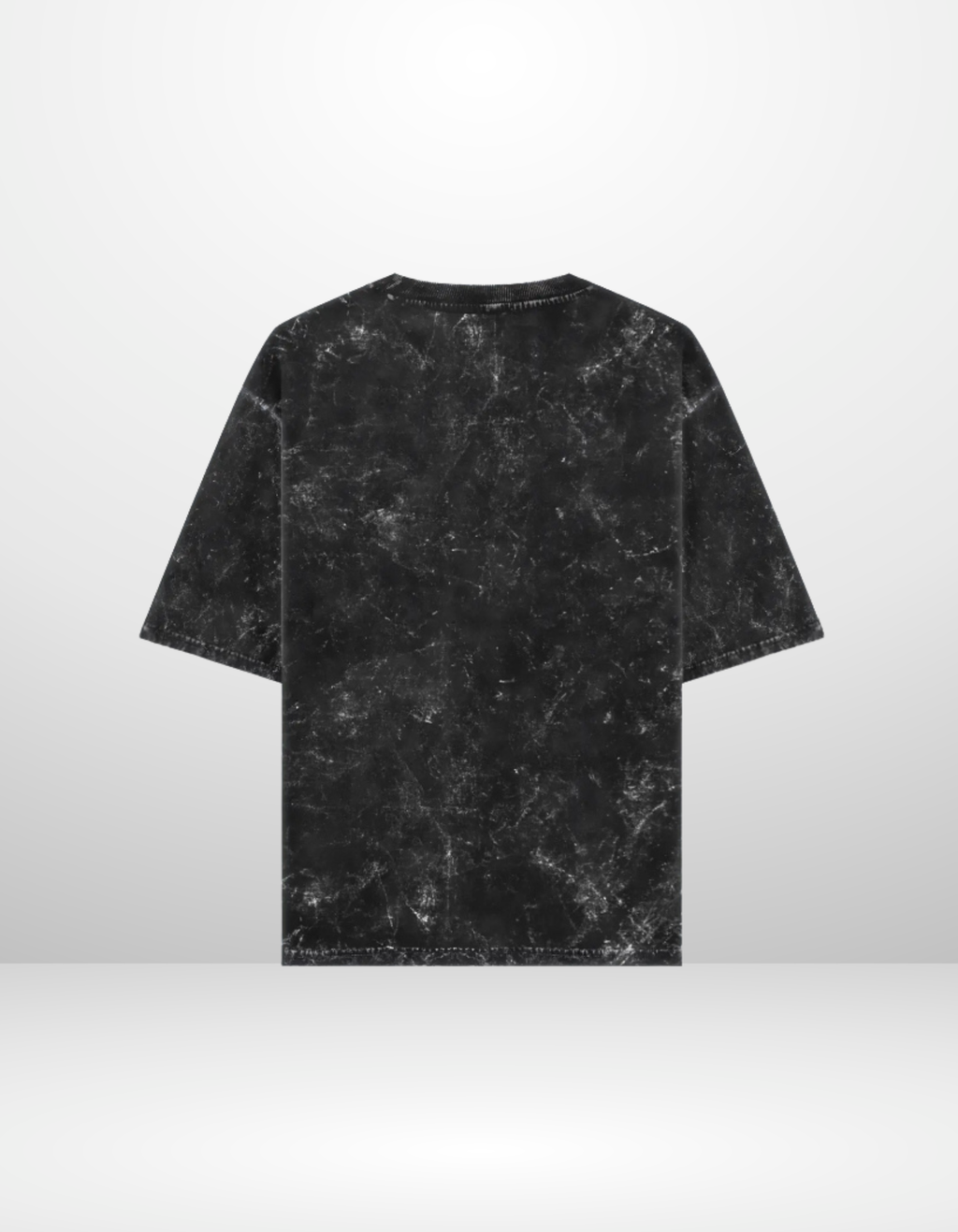 DRAGON BALL COURAGE- MENS ACID WASHED OVERSIZED T-SHIRT