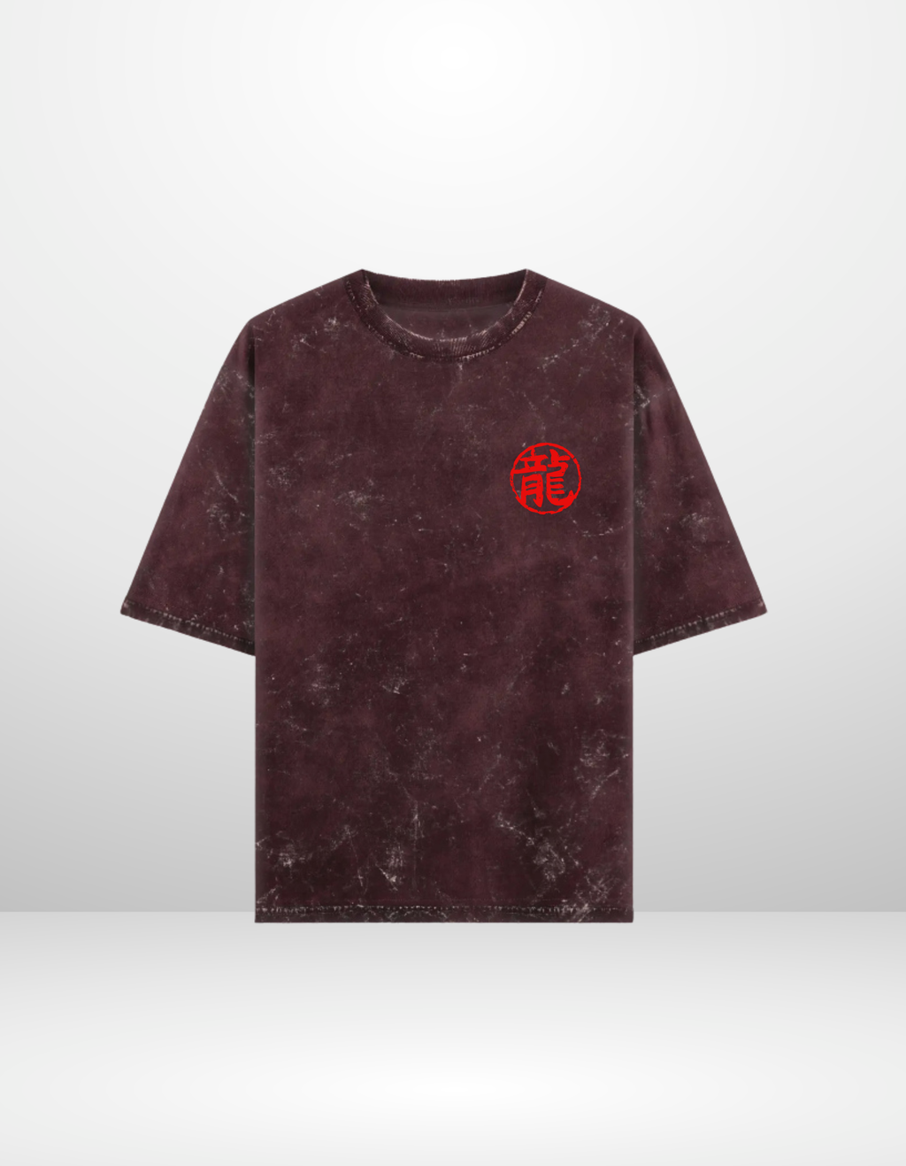 ROSHI: THE WISE MASTER — ACID WASH OVERSIZED T-SHIRT