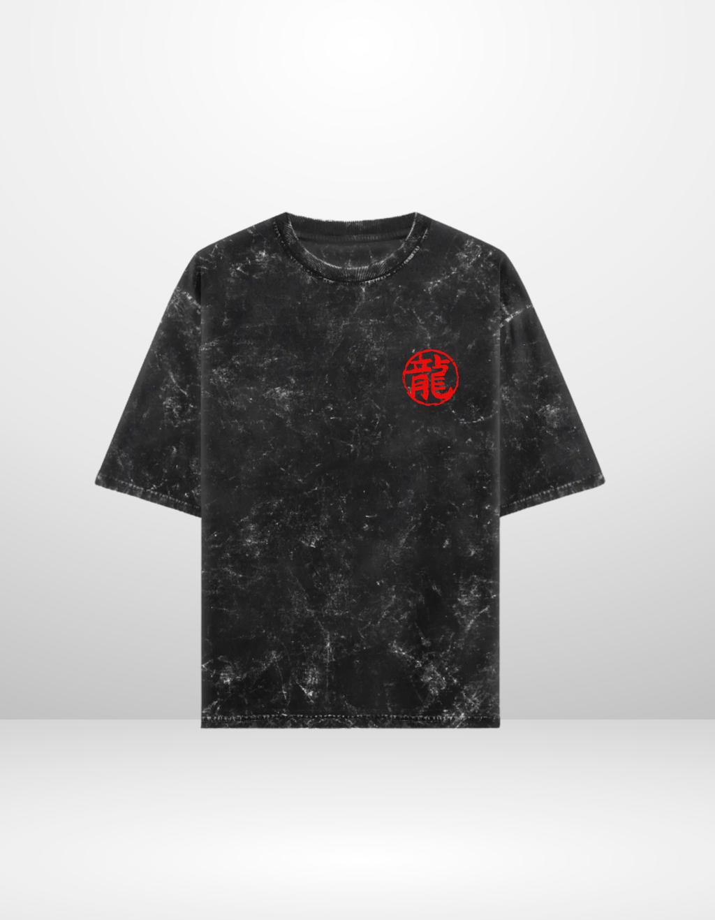 ROSHI: THE WISE MASTER — ACID WASH OVERSIZED T-SHIRT