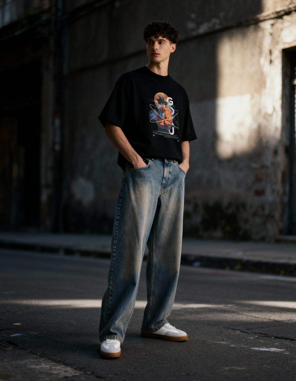 GOKU: FEAR NOTHING — CLASSIC CREW T-SHIRT