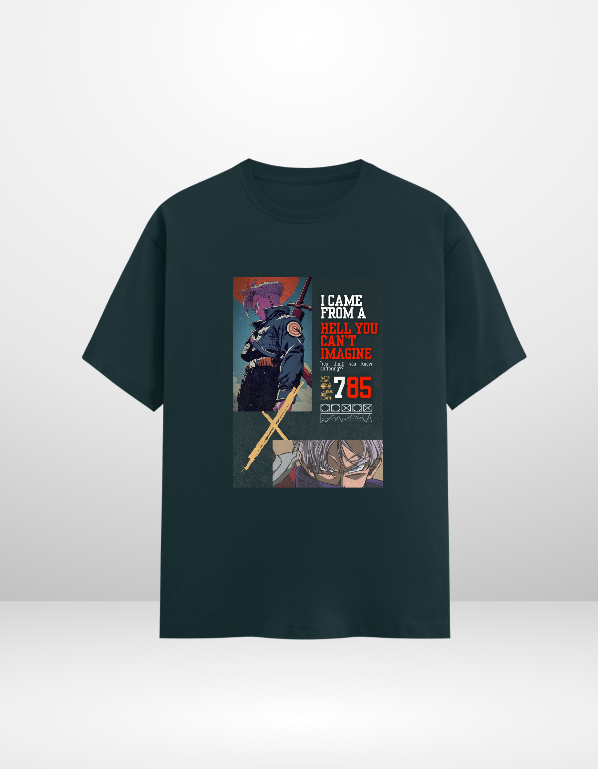 FUTURE TRUNKS: THE SURVIVOR - CLASSIC CREW T-SHIRT
