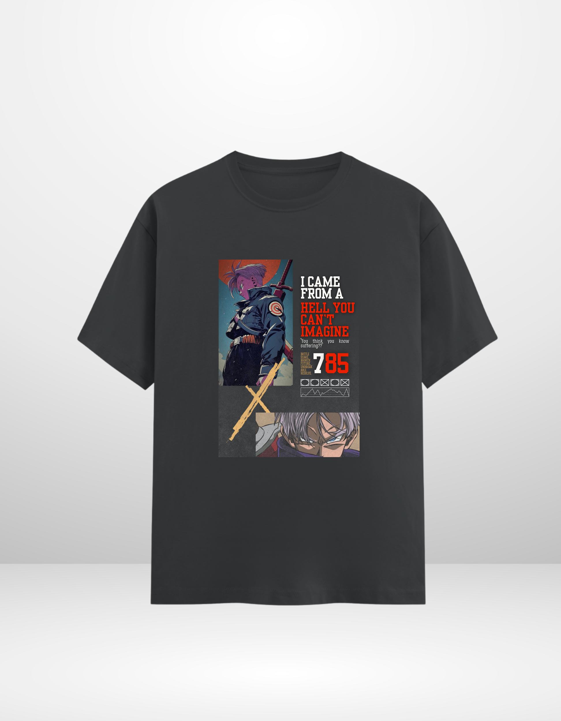FUTURE TRUNKS: THE SURVIVOR - CLASSIC CREW T-SHIRT