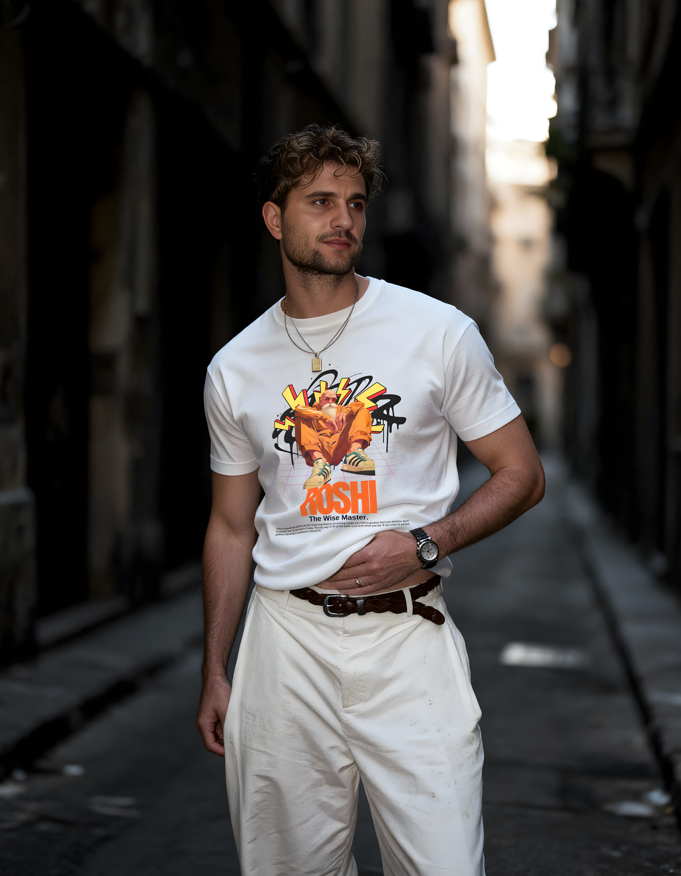 MASTER ROSHI: THE WISE MASTER - CLASSIC CREW T-SHIRT